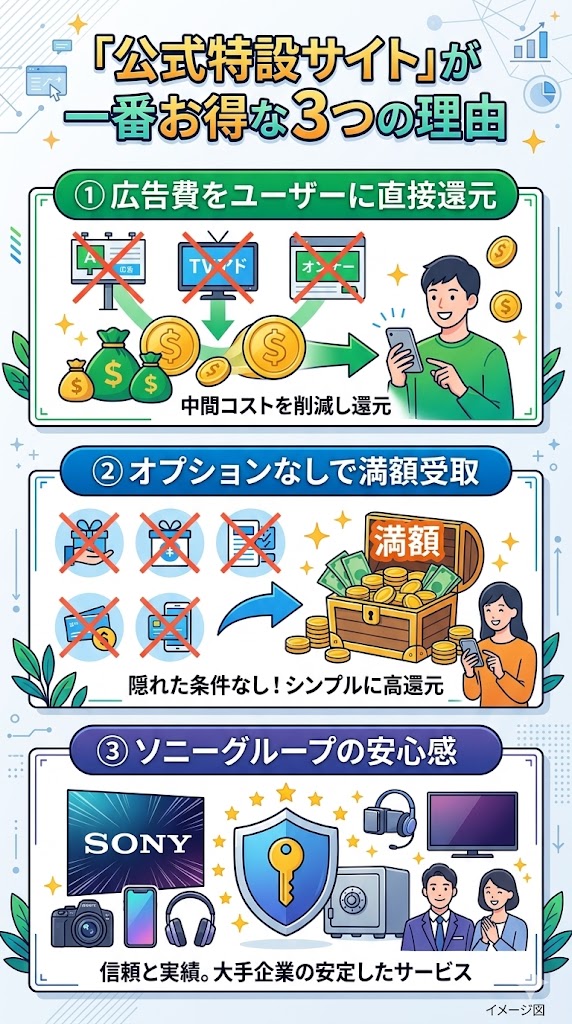 NURO光キャッシュバックは公式窓口がおすすめな3つの理由
