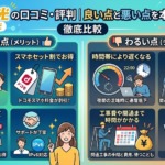 ドコモ光の口コミ・評判まとめの図