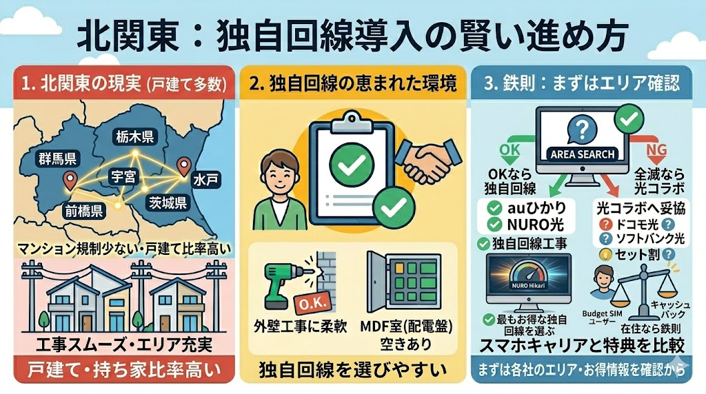 北関東エリアひかり回線
