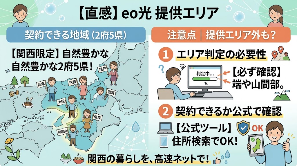 eo光の提供エリア｜契約できる地域