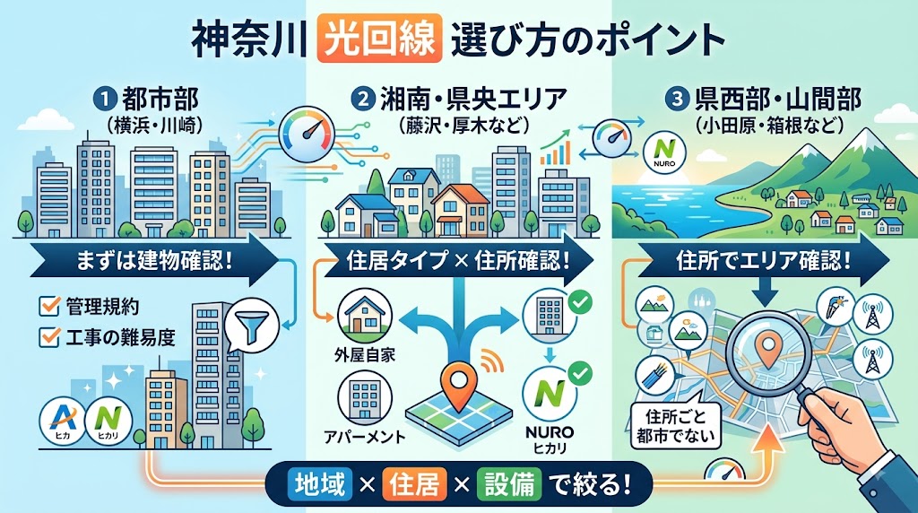 神奈川光回線判断