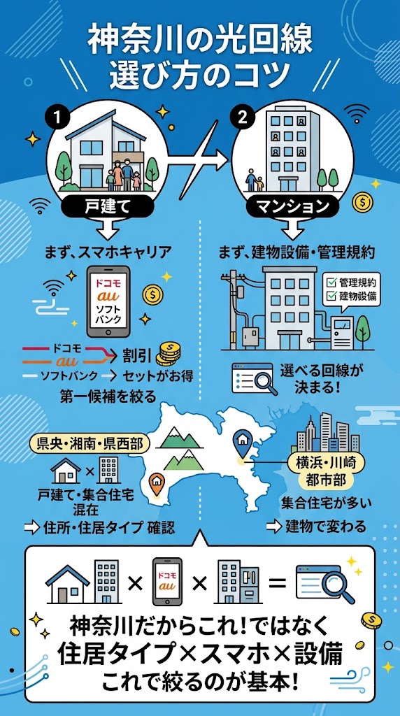 神奈川県光回線の結論