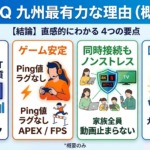 九州の光回線でBBIQひかりが選ばれる4つの理由