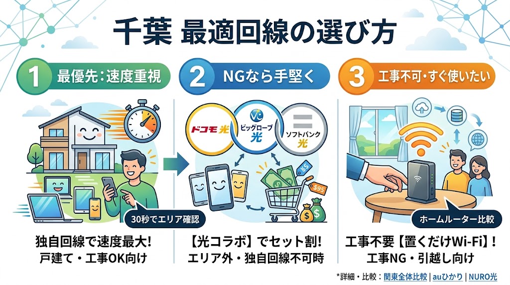 千葉での最適回線の選び方