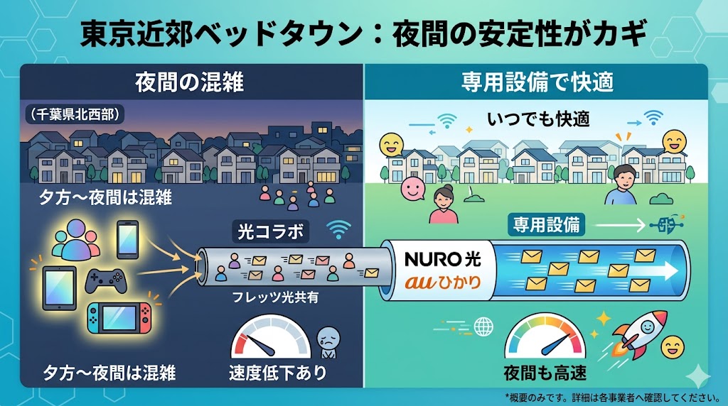 東京近郊は独自回線がおすすめな理由