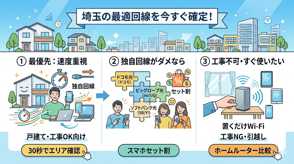 埼玉県光回線判断